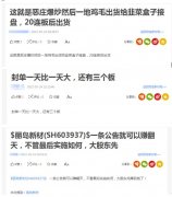 配资平台规则-危险信号？连收6个涨停尾盘突然跳水 恶庄爆炒后一地鸡毛？账上